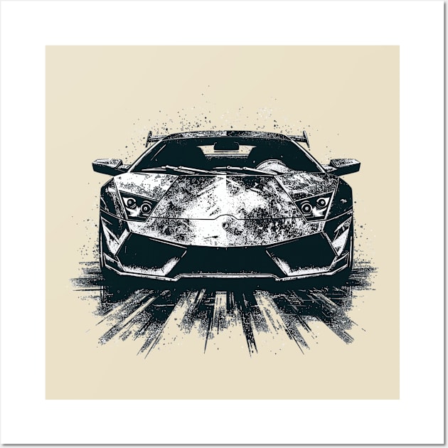 Lamborghini Murcielago Wall Art by Vehicles-Art